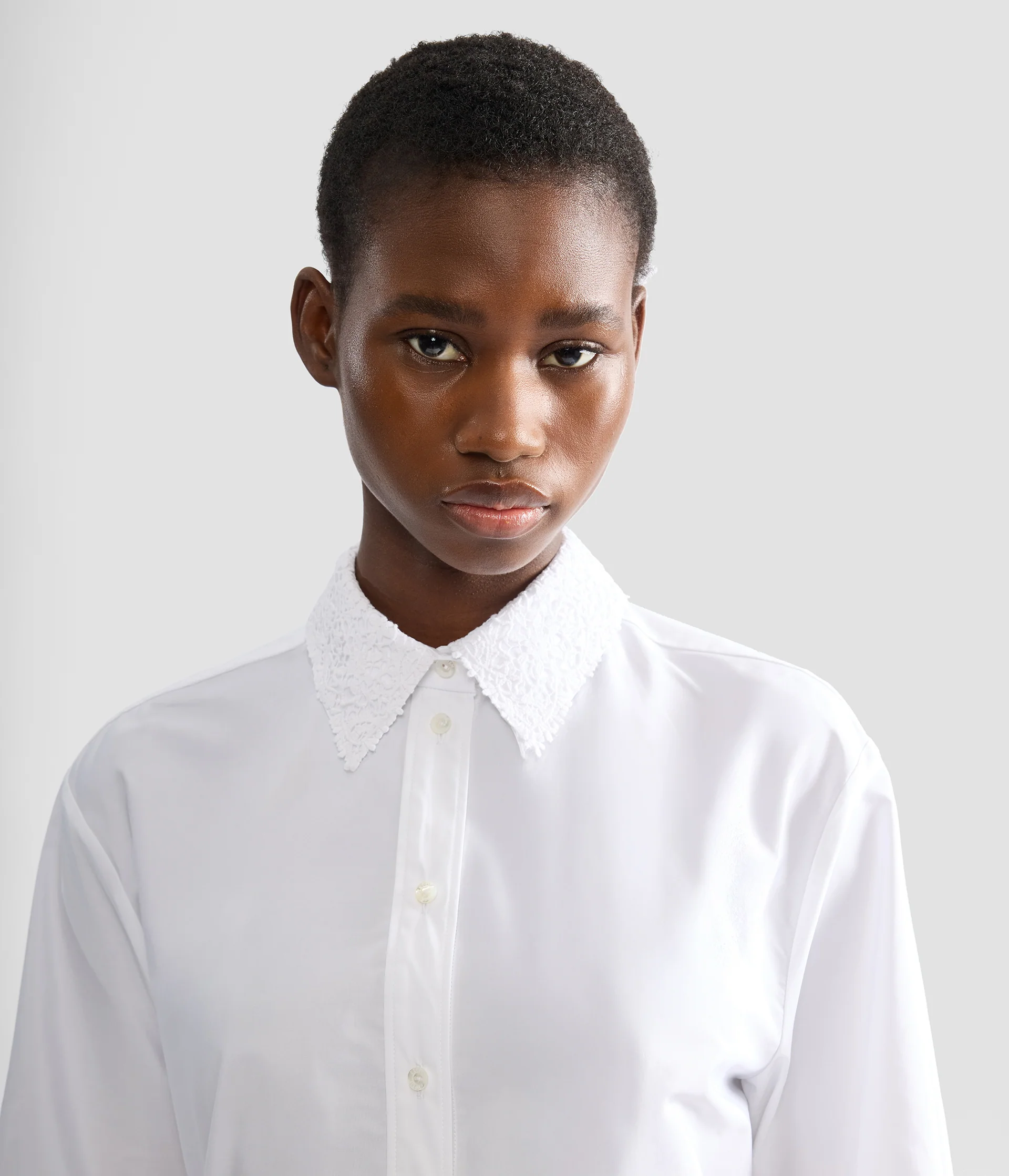 Cotton Poplin Long Sleeve Shirt - Image 5