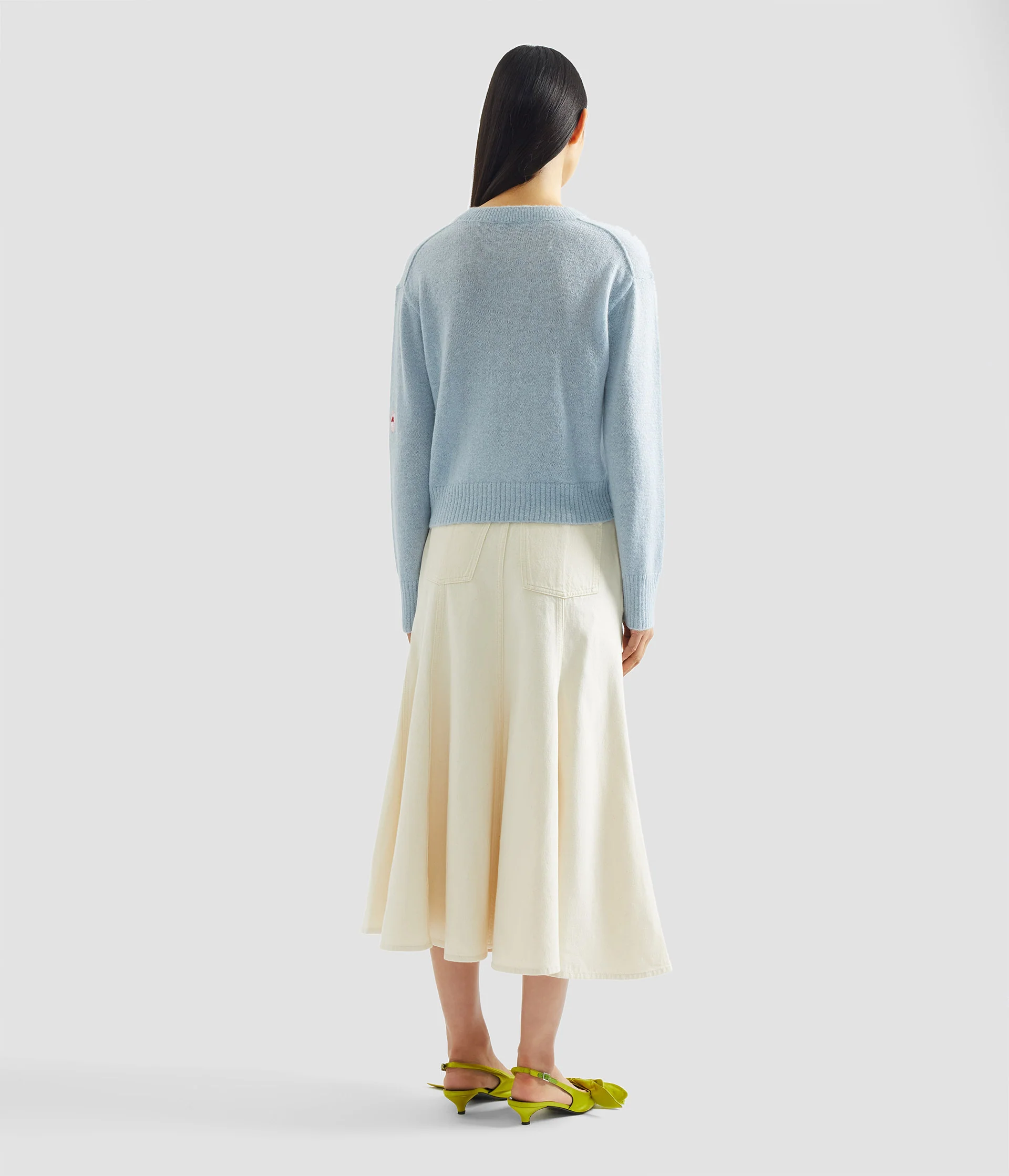 Embellished Crew Neck Jumper - Image 3