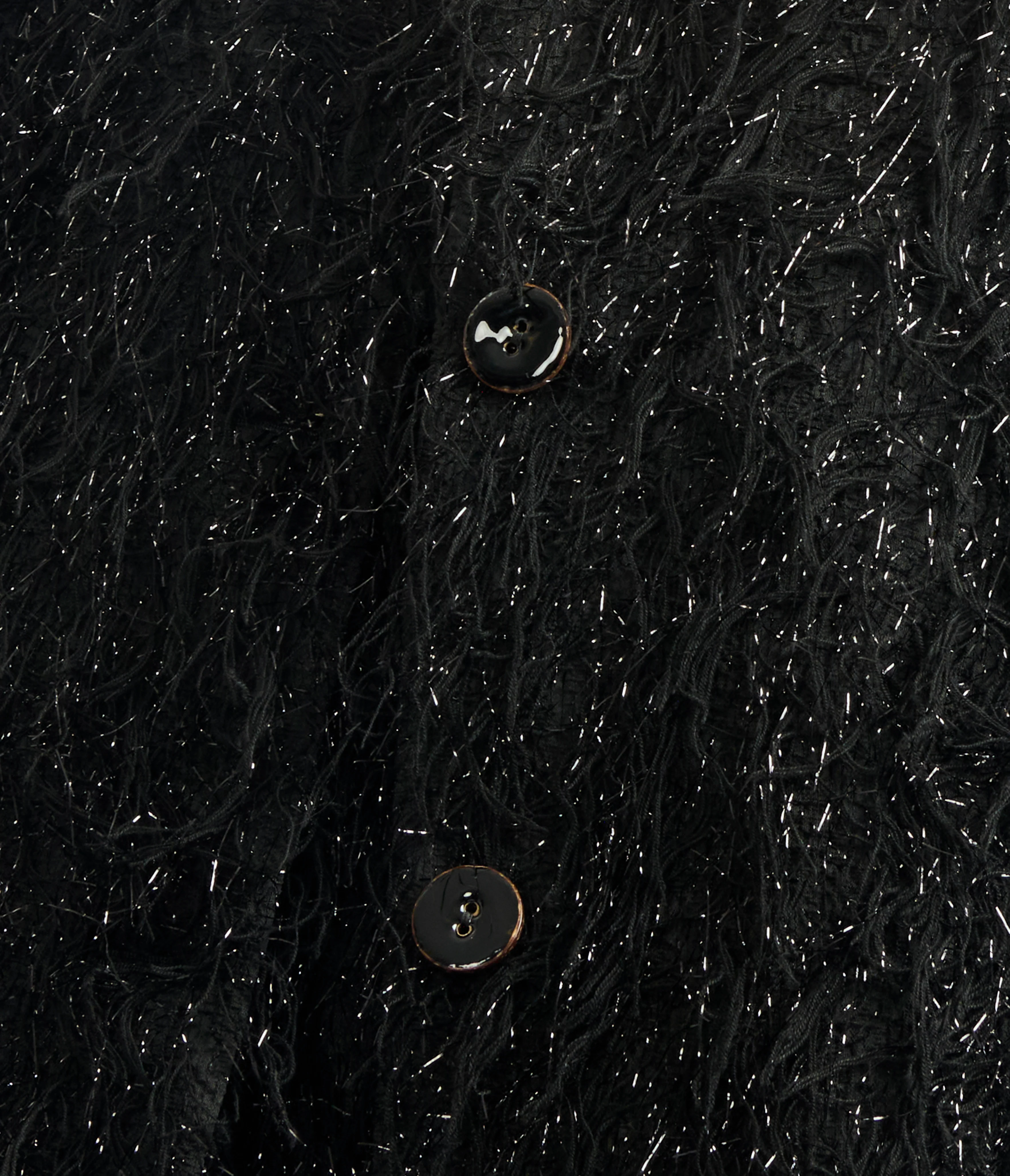Lurex Fil Coupé Cropped Jacket - Image 6
