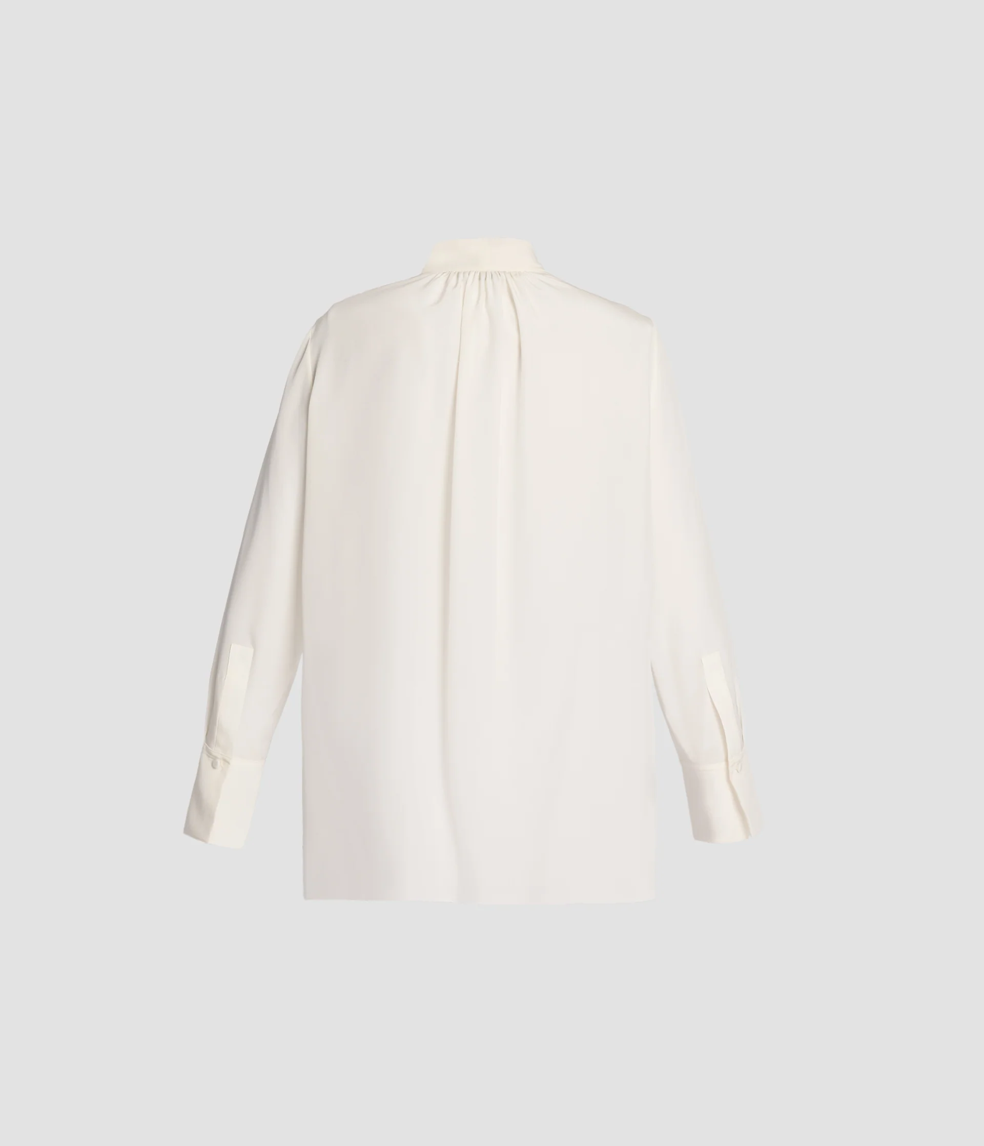 Floral Crepe De Chine Long Sleeve Shirt - Image 2