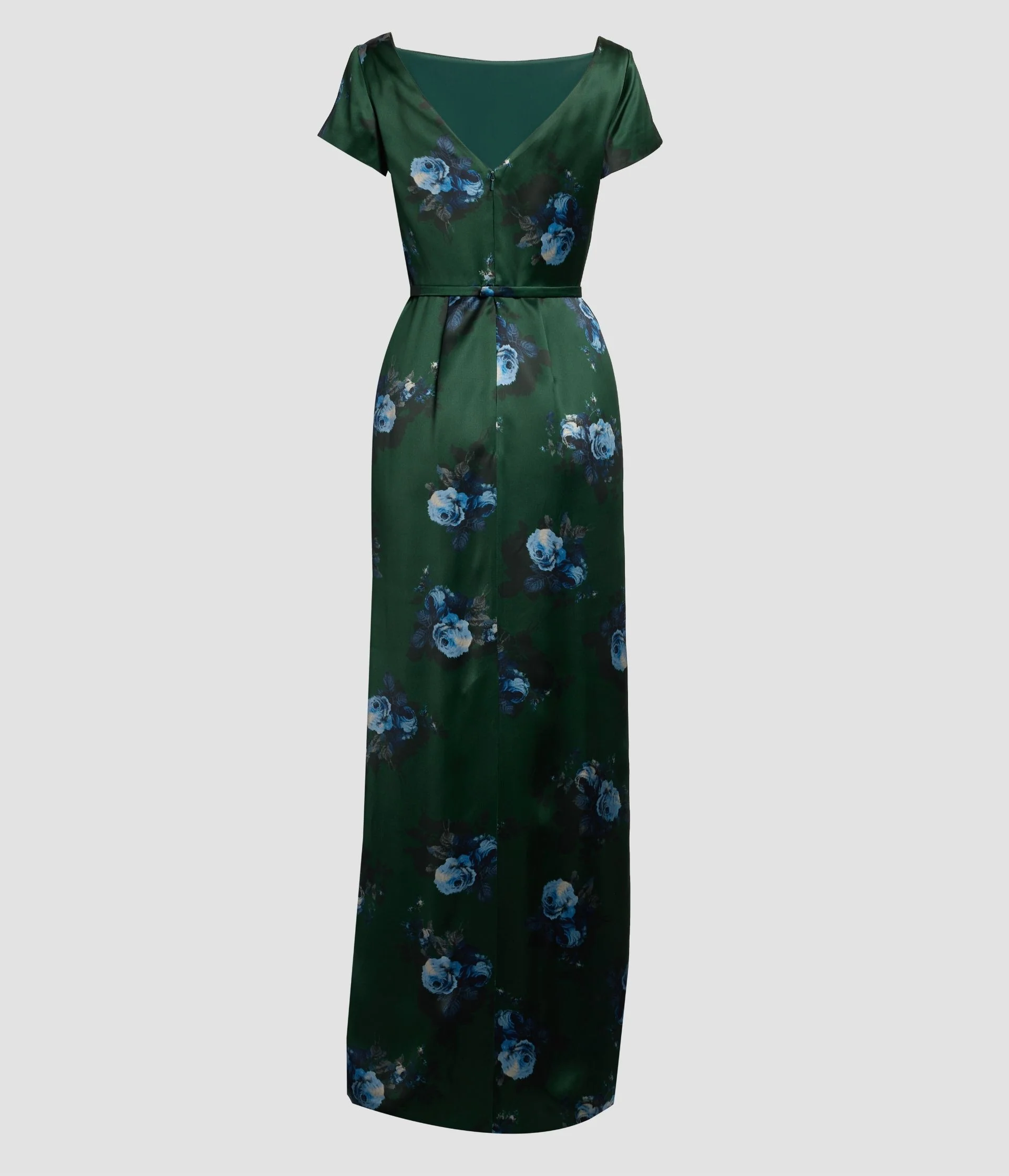 Floral Duchess Short Sleeve Gown - Image 2