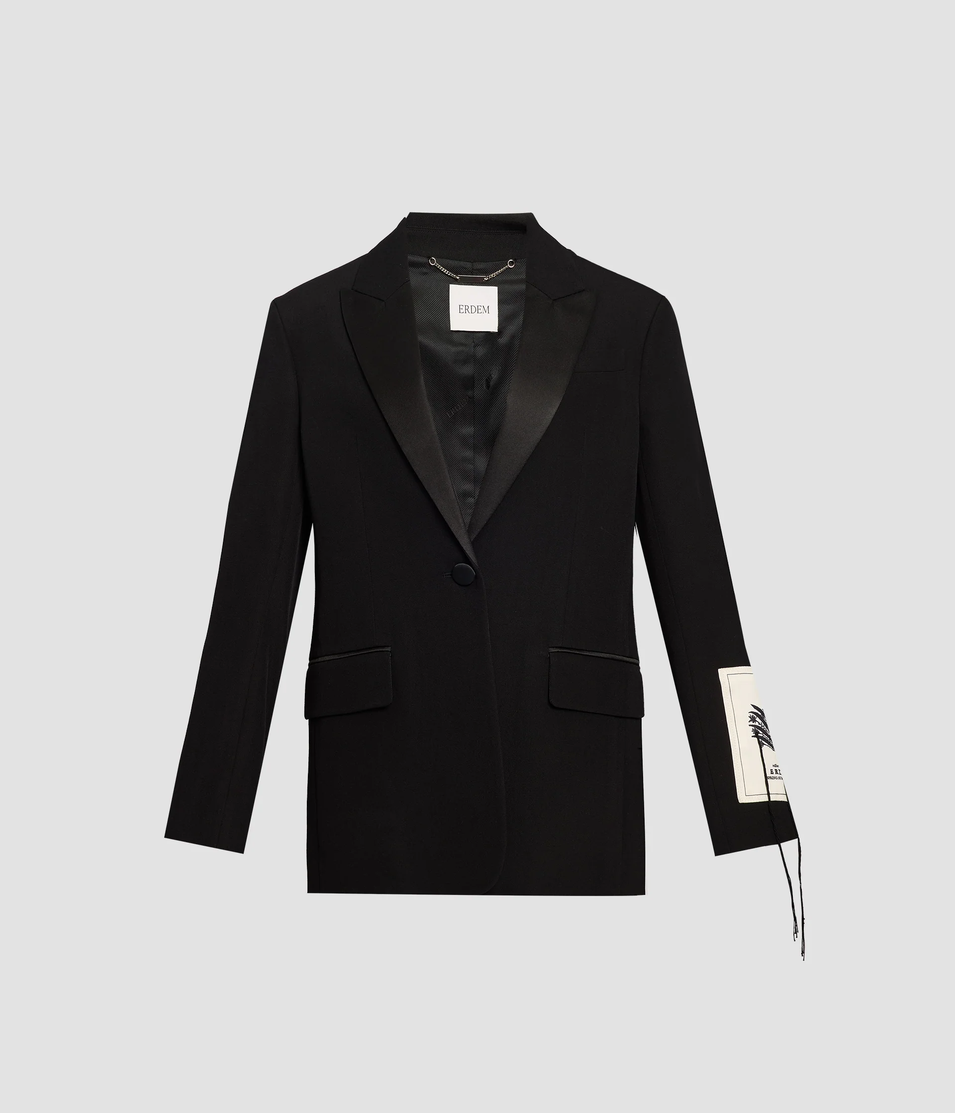 Grain De Poudre Single Breasted Blazer