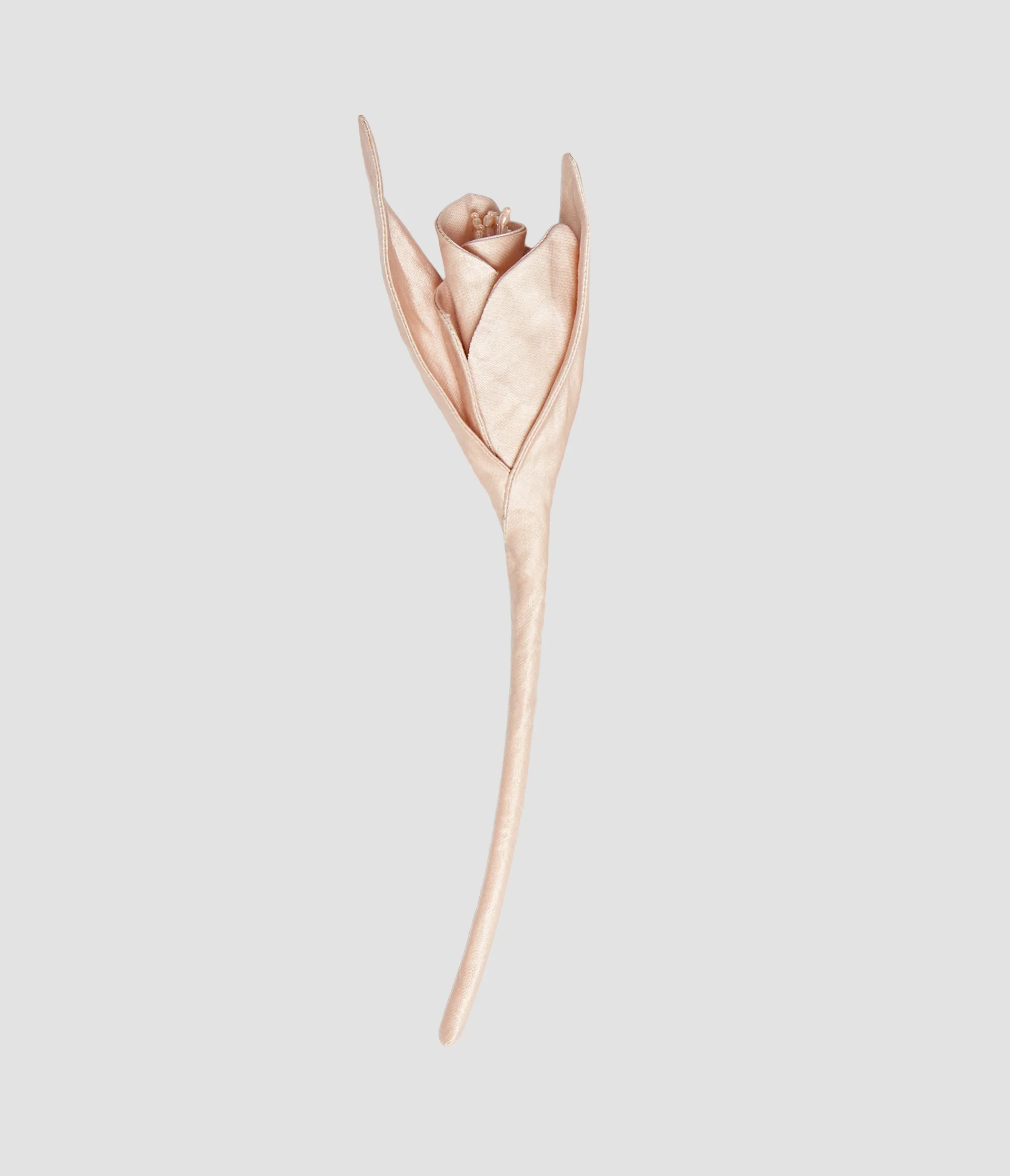 Satin Flower Brooch
